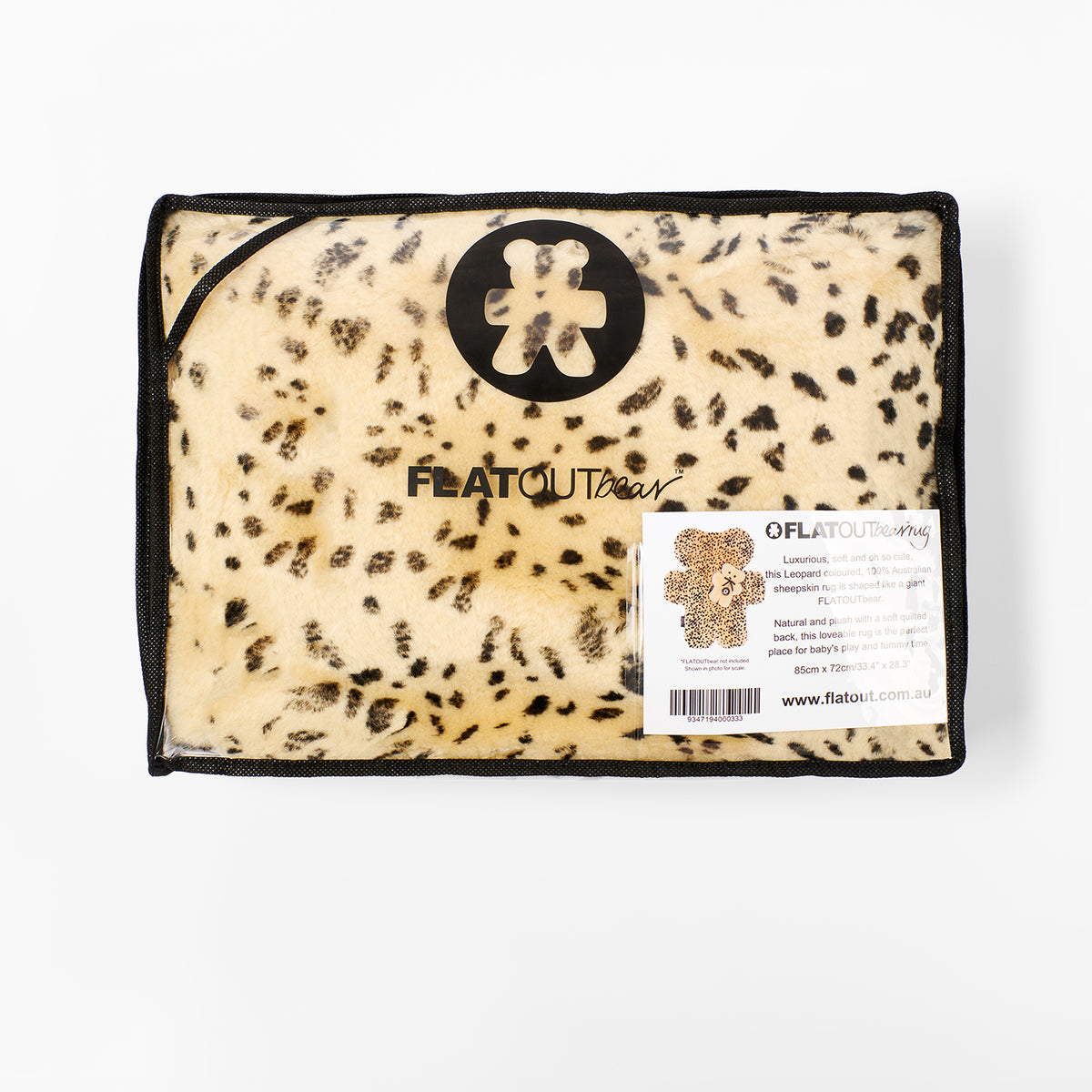 FLATOUTbear Rug - Leopard