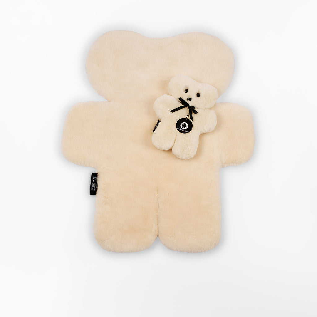FLATOUTbear Rug - Milk