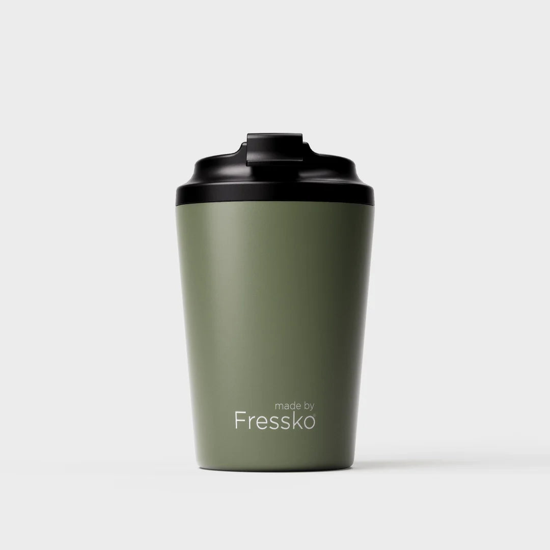 Camino Ceramic Reusable Coffee Cup 12oz - Khaki