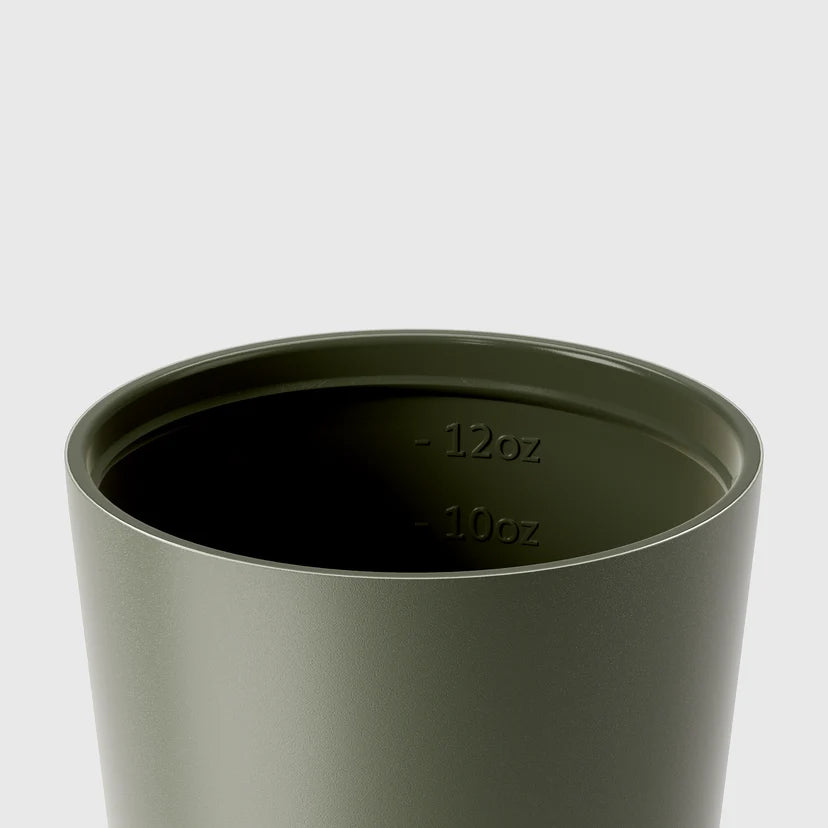 Camino Ceramic Reusable Coffee Cup 12oz - Khaki