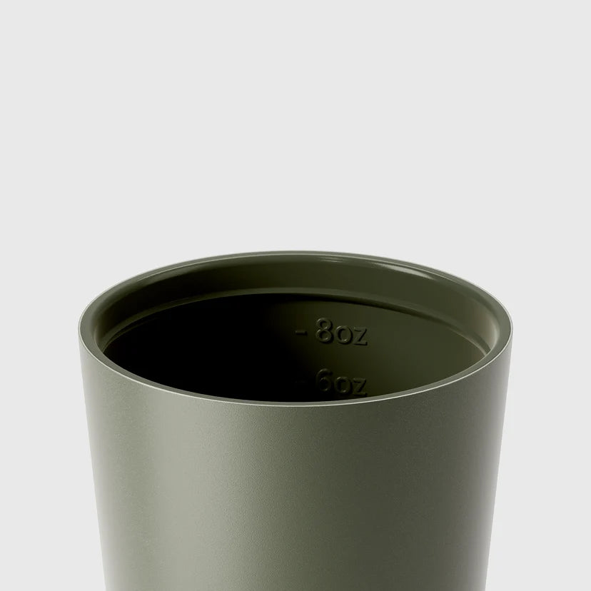 Bino Ceramic Reusable Coffee Cup 8oz - Khaki