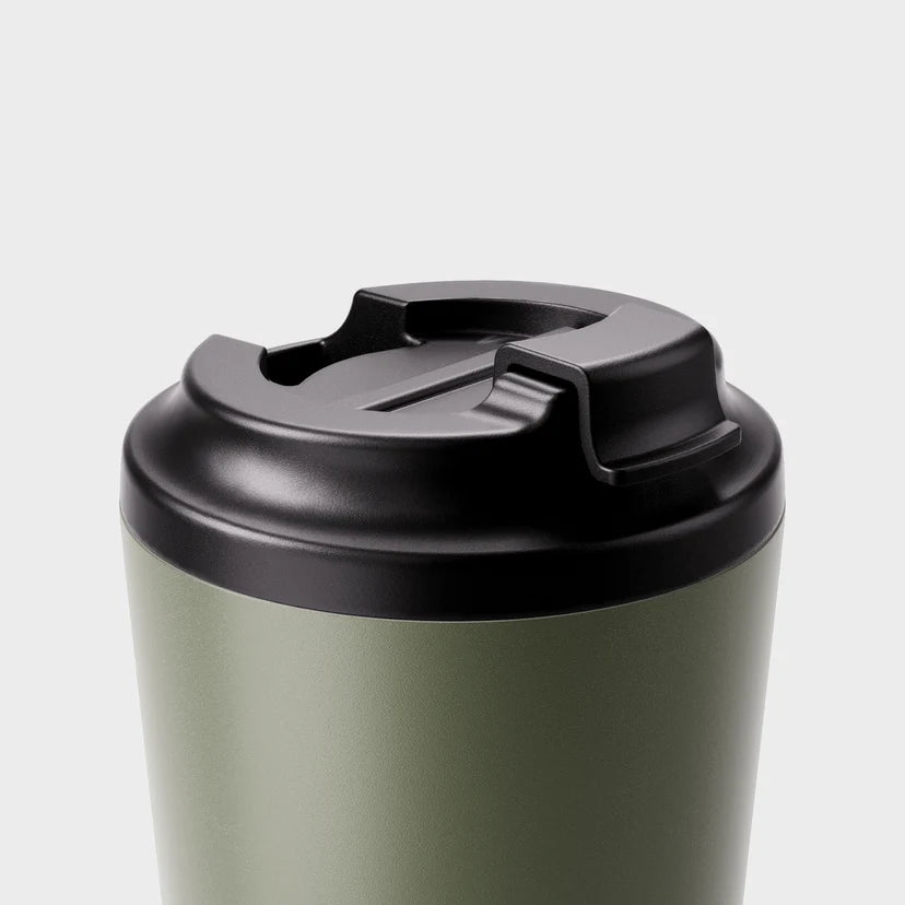 Bino Ceramic Reusable Coffee Cup 8oz - Khaki