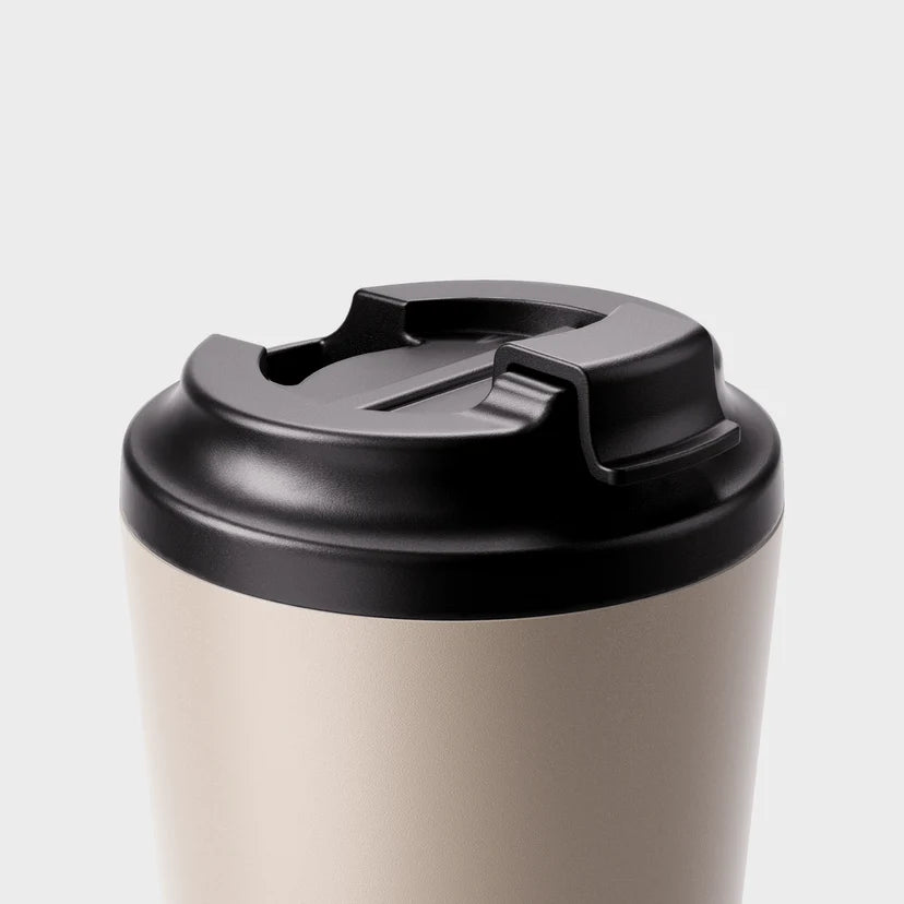 Bino Ceramic Reusable Coffee Cup 8oz - Oat