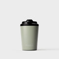 Bino Ceramic Reusable Coffee Cup 8oz - Sage