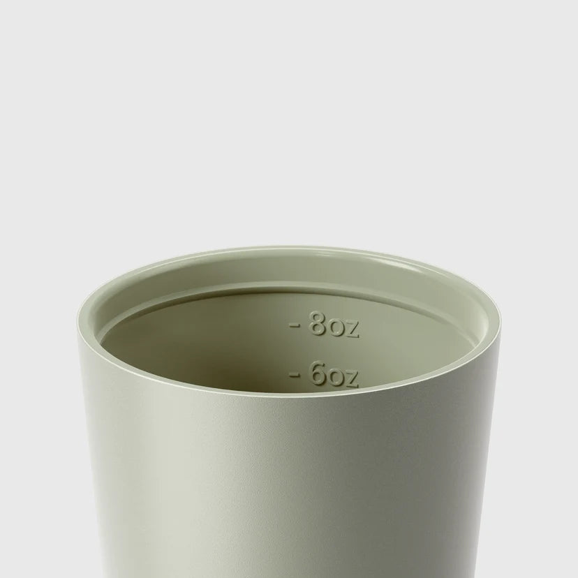 Bino Ceramic Reusable Coffee Cup 8oz - Sage
