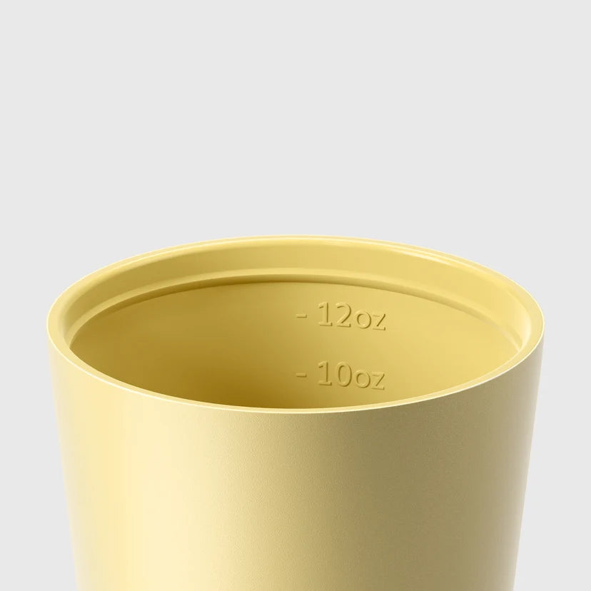 Camino Ceramic Reusable Coffee Cup 12oz - Limoncello