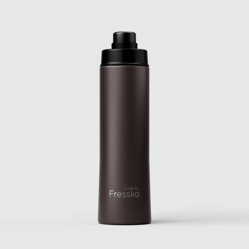 Move Ceramic Insulated Water Bottle with Titanium Straw 660ml - Espresso
