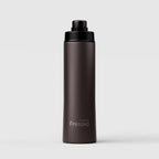 Move Ceramic Insulated Water Bottle with Titanium Straw 660ml - Espresso