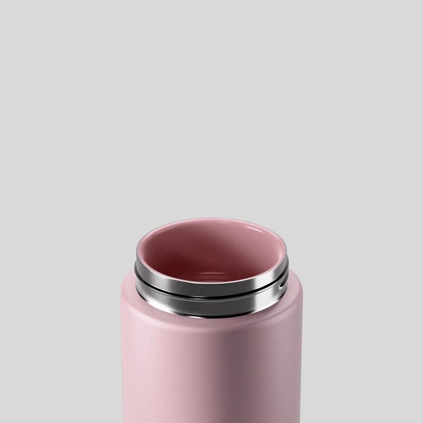 Move Ceramic Insulated Water Bottle with Titanium Straw 660ml - Floss