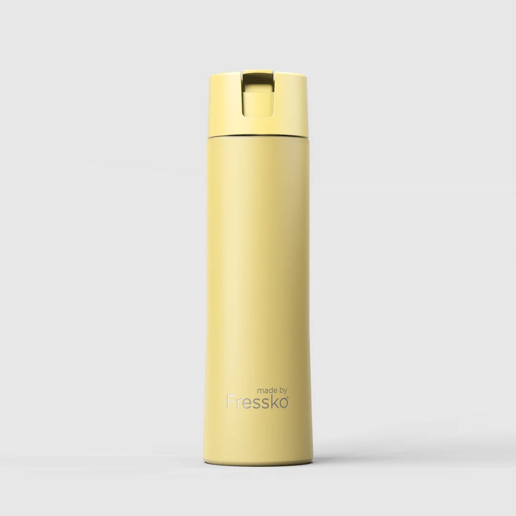 Move Ceramic Insulated Water Bottle with Titanium Straw 660ml - Limoncello