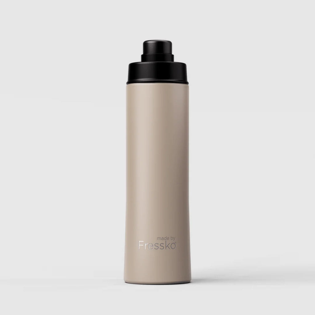 Move Ceramic Insulated Water Bottle with Titanium Straw 660ml - Oat