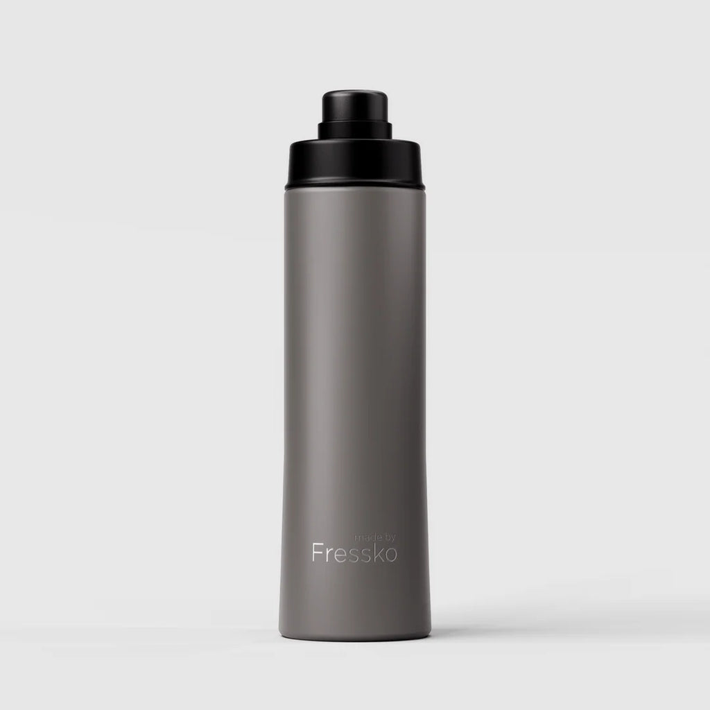 Move Ceramic Insulated Water Bottle with Titanium Straw 660ml - Slate