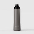 Move Ceramic Insulated Water Bottle with Titanium Straw 660ml - Slate