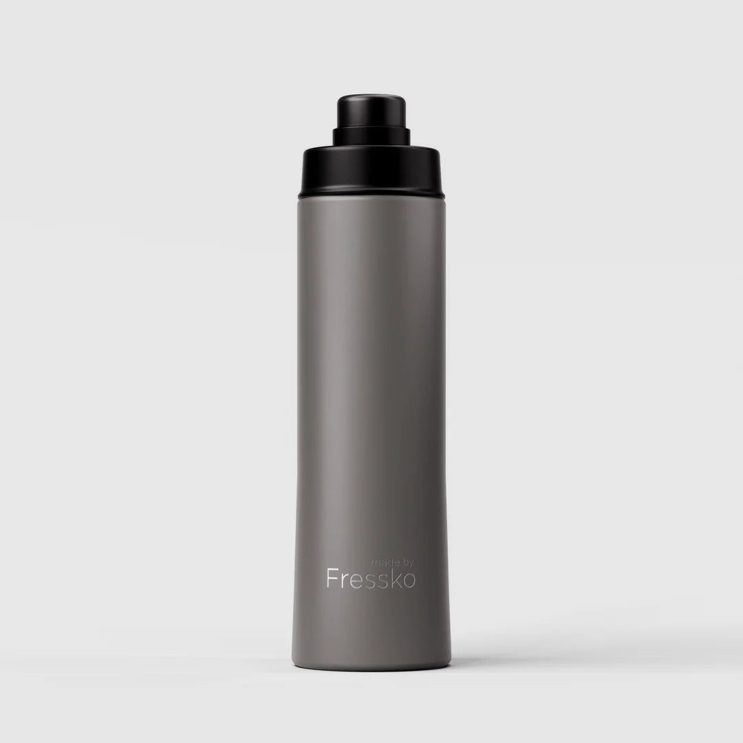 Move Ceramic Insulated Water Bottle with Titanium Straw 660ml - Slate