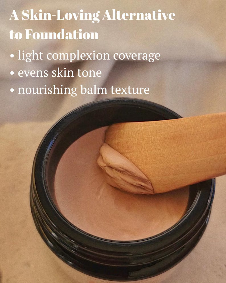 Glow Natural Tinted Tallow Balm – Mineral Foundation & Skin Tint