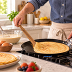 Teak Wood Crepe Spatula 40cm
