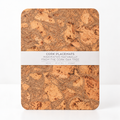 Natural Cork Placemats - Rectangle - Set of 4