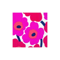Paper Napkins Cocktail Size - Pack of 20 - Unikko Red