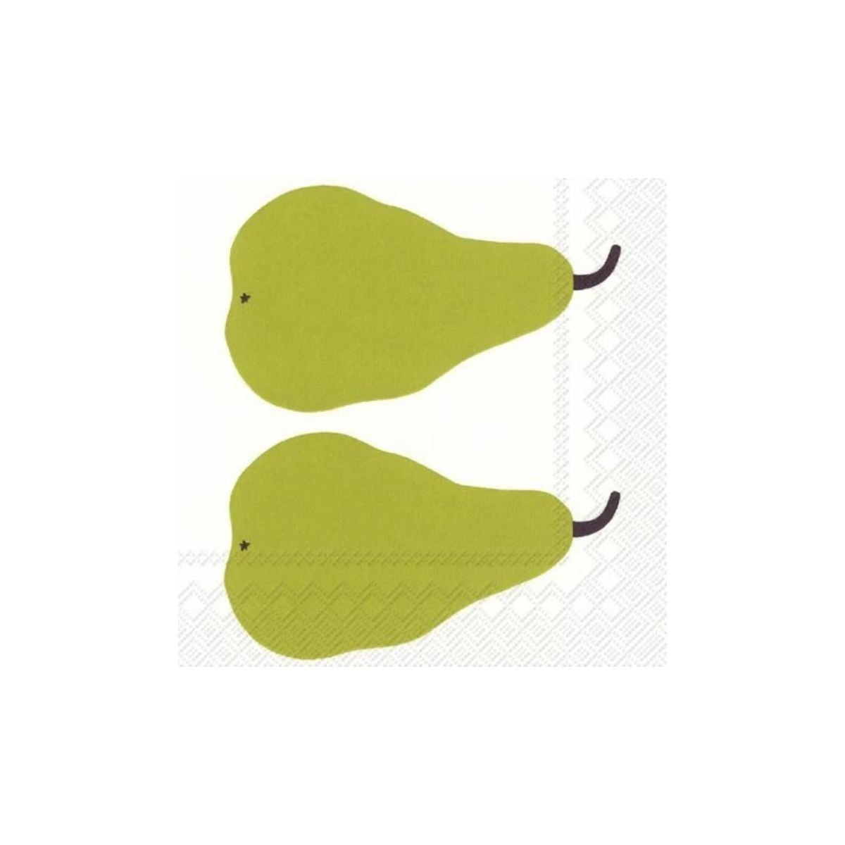 Paper Napkins Cocktail Size - Pack of 20 - Paaryna Green