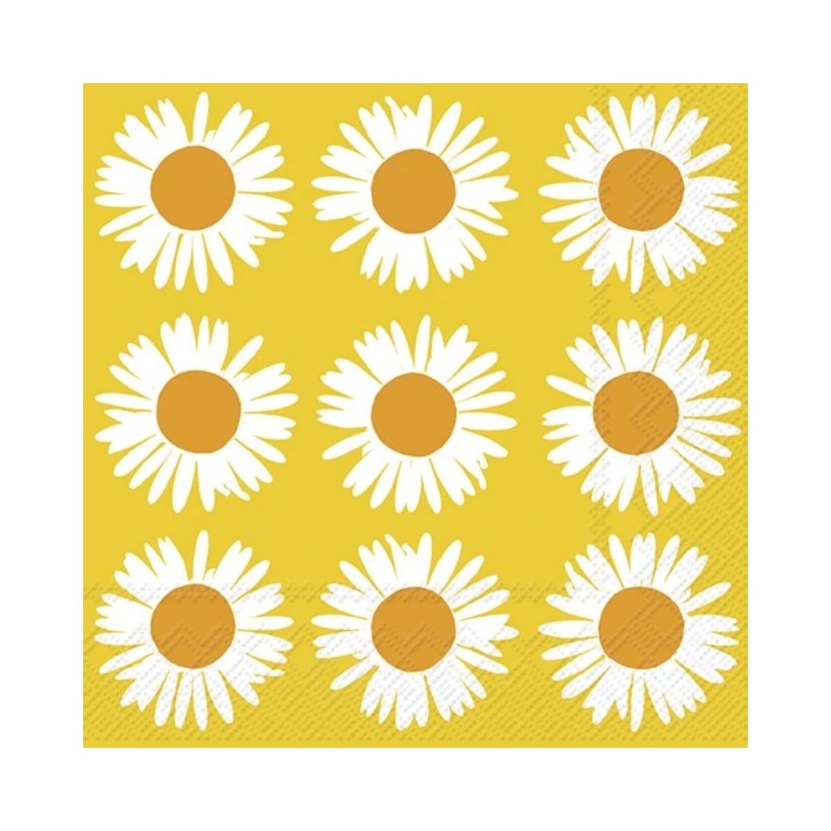 Paper Napkins Lunch Size - 33 x 33cm – Pack of 20 - Auringonkukka