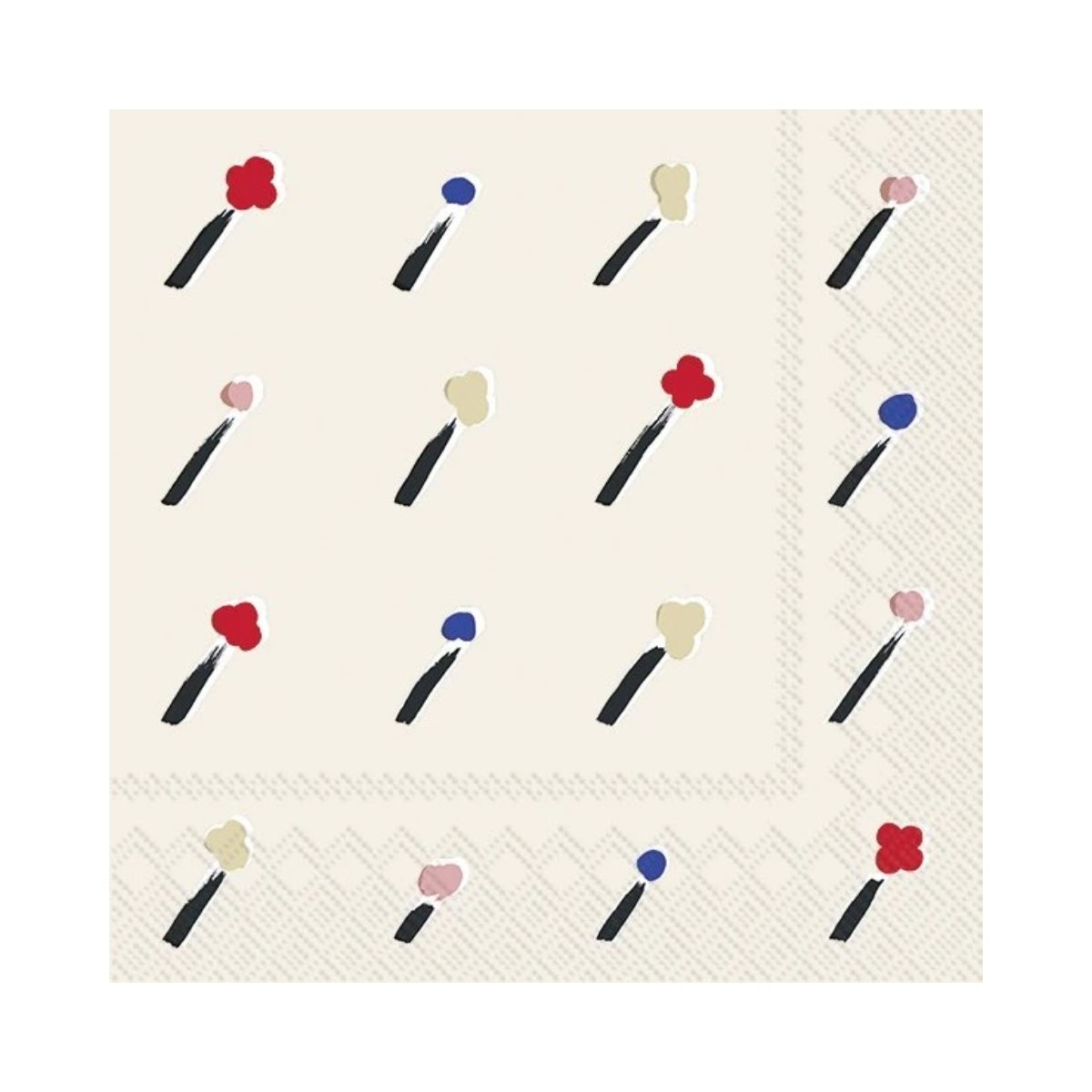 Paper Napkins Lunch Size - 33 x 33cm – Pack of 20 - Ilo Cream