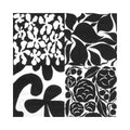 Paper Napkins Lunch Size - 33 x 33cm – Pack of 20 - Ruudut Black