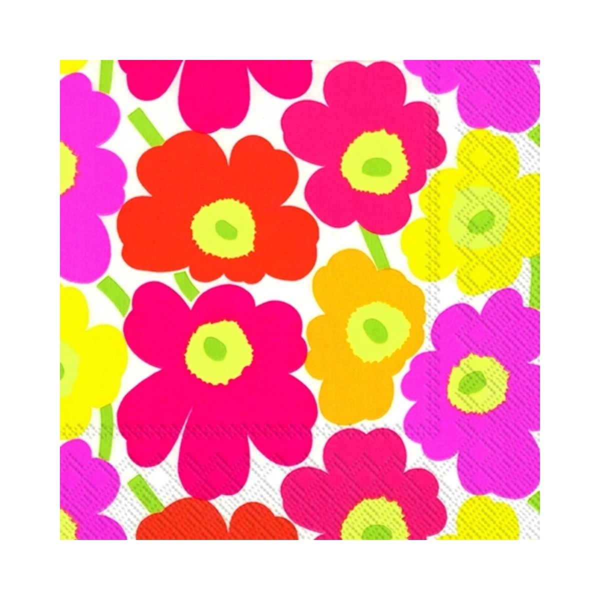 Paper Napkins Lunch Size - 33 x 33cm – Pack of 20 - Mini Unikko