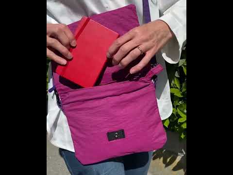 MyWalit MyLite Nova Flap Crossbody Fuscia