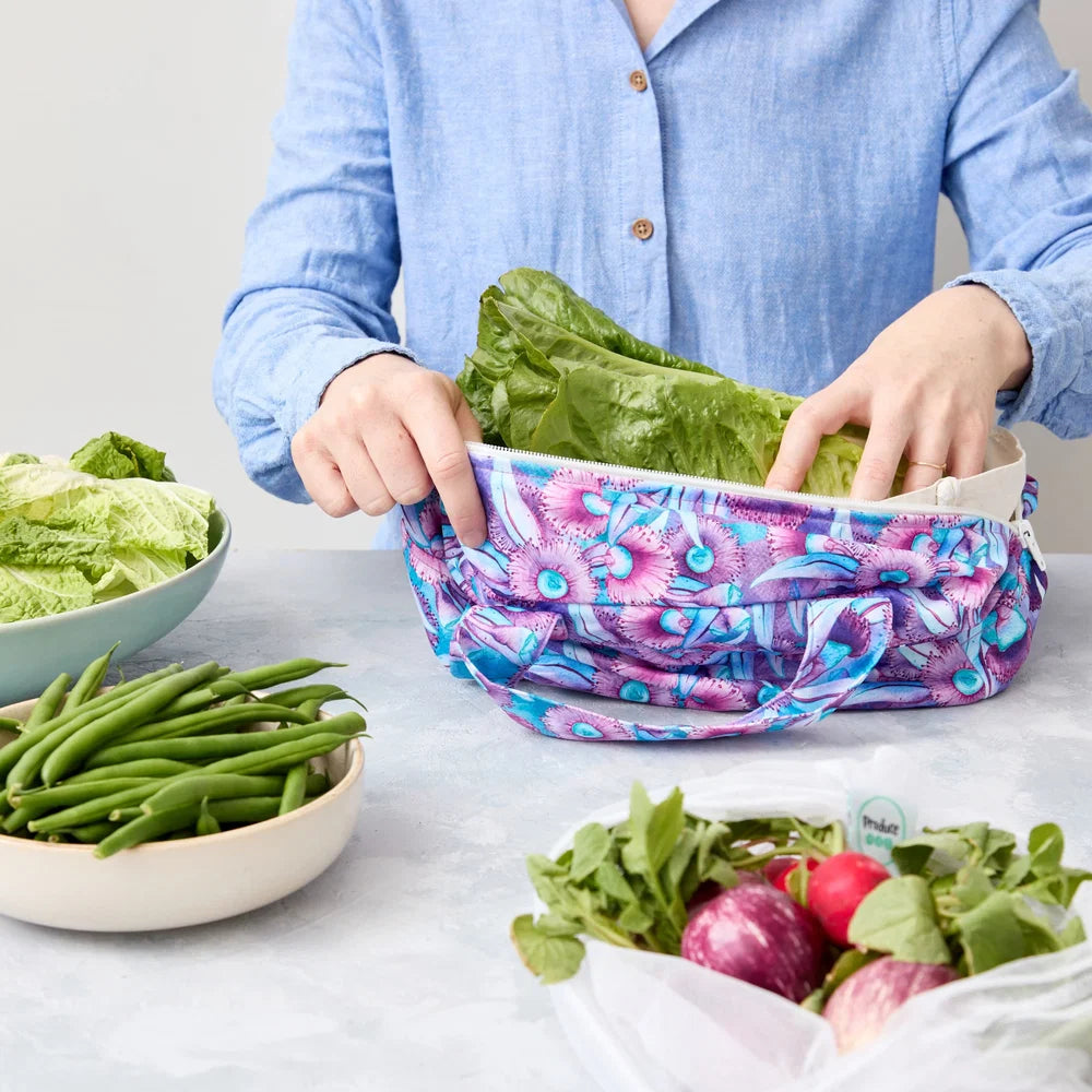 Produce Pod Reusable Vegetable Storage Bag for Fridge – Gum Blossom