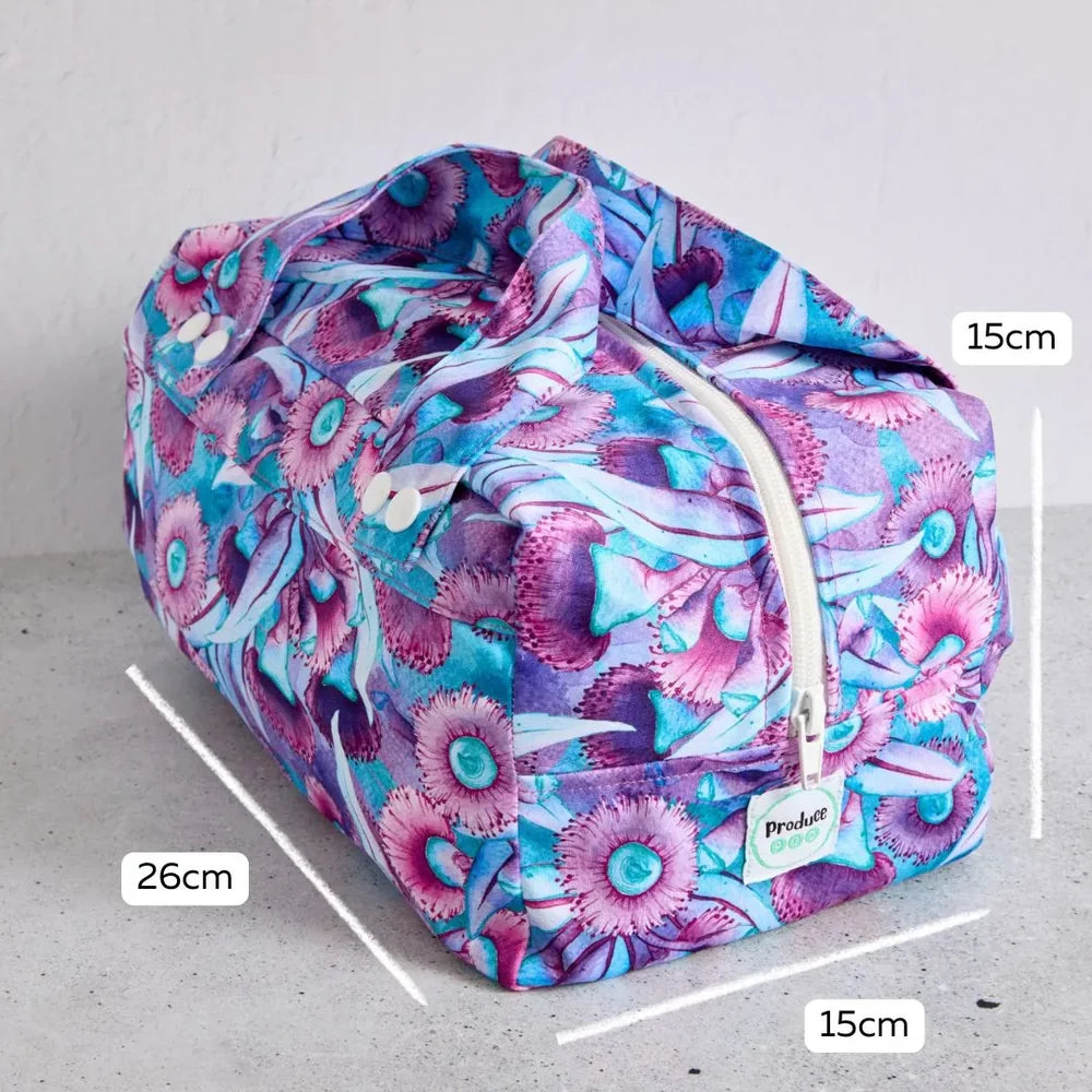 Produce Pod Reusable Vegetable Storage Bag for Fridge – Gum Blossom