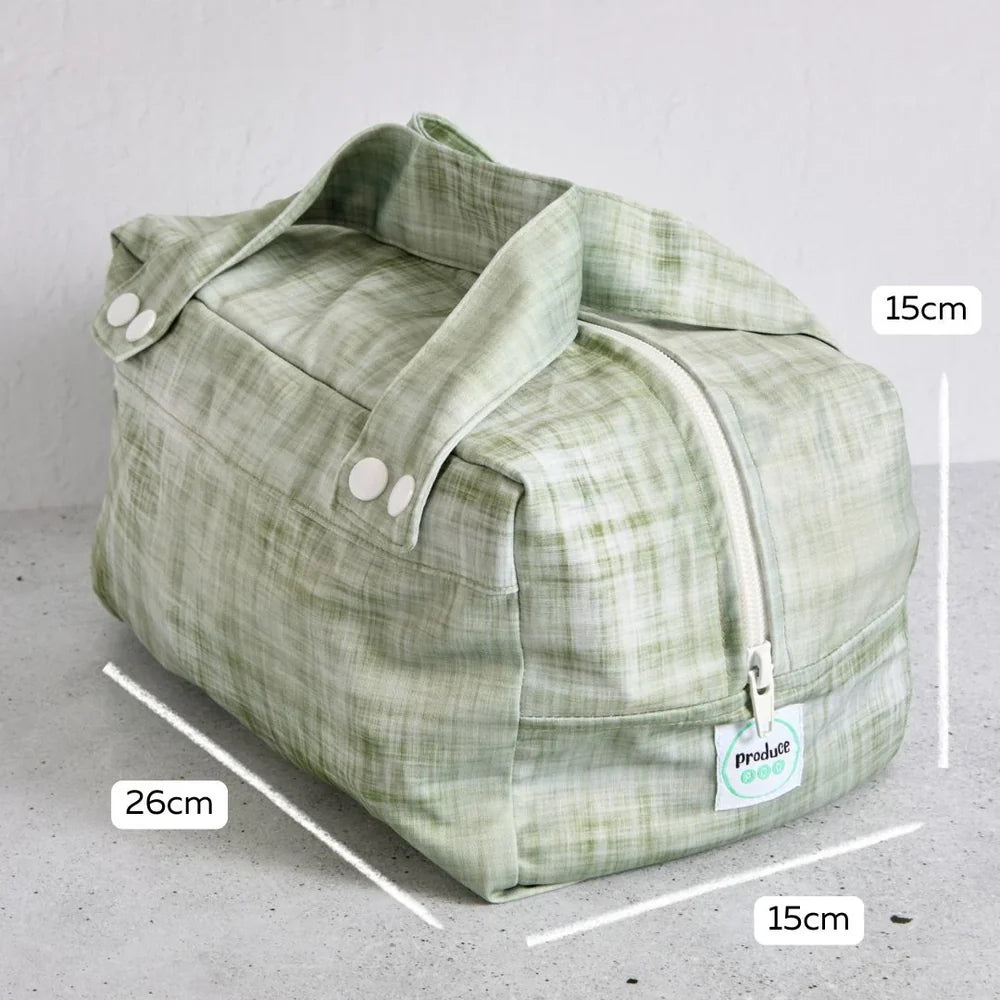 Produce Pod Reusable Vegetable Storage Bag for Fridge – Gum Leaf