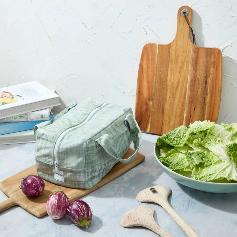 Produce Pod Reusable Vegetable Storage Bag for Fridge – Gum Leaf