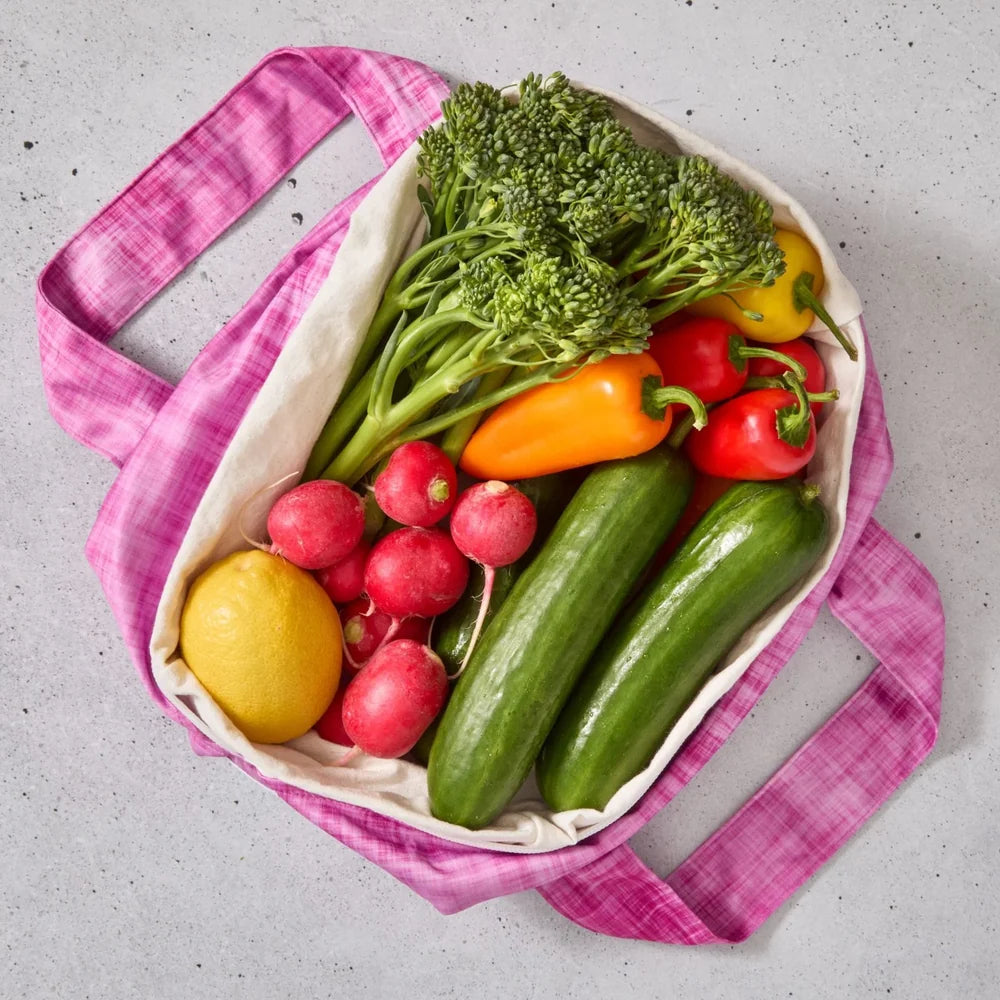 Produce Pod Reusable Vegetable Storage Bag for Fridge – Rhubarb