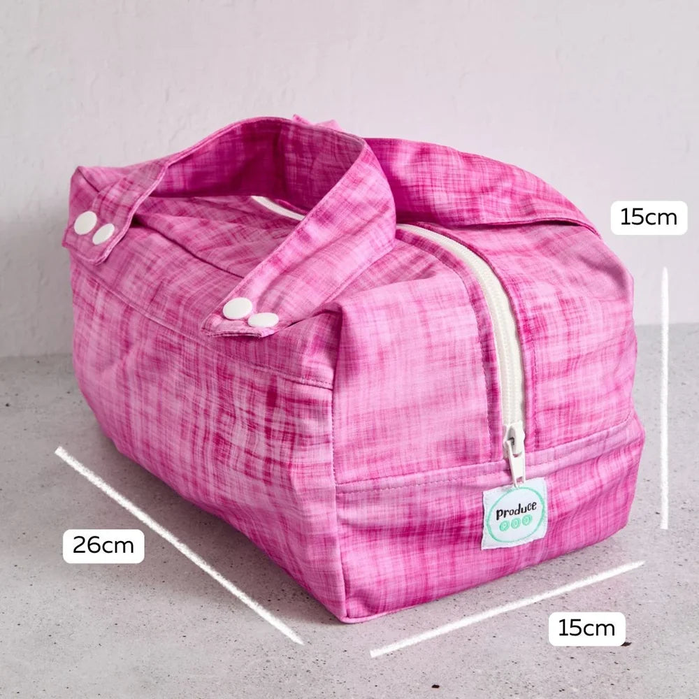 Produce Pod Reusable Vegetable Storage Bag for Fridge – Rhubarb
