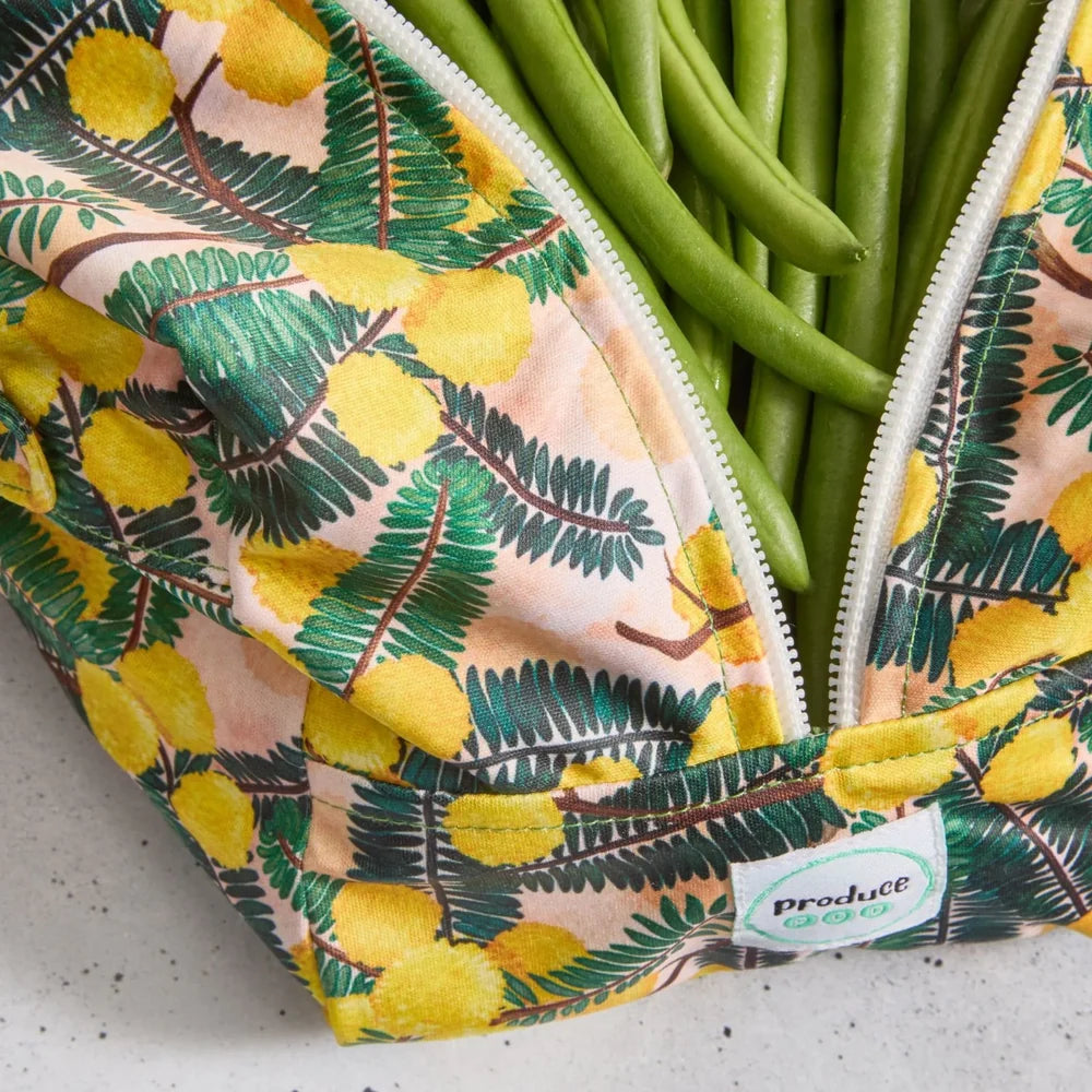 Produce Pod Reusable Vegetable Storage Bag for Fridge – Wattle