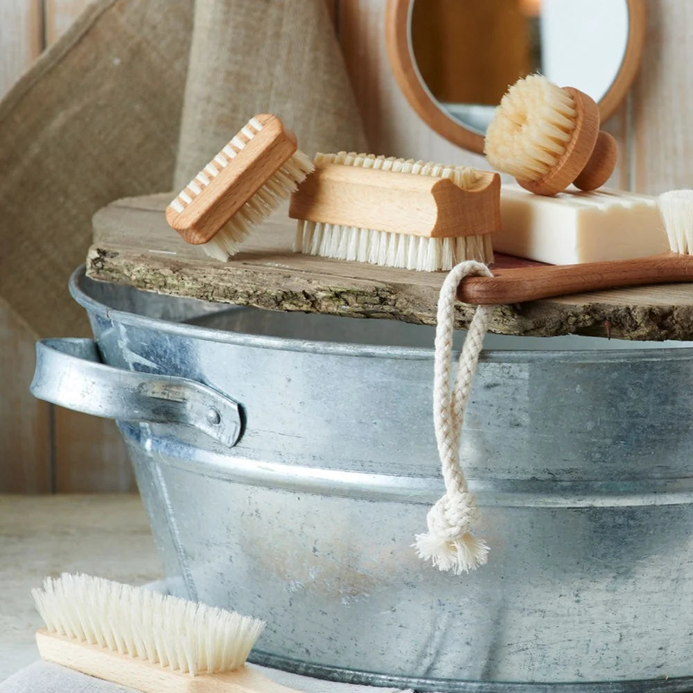 Duo Nail Brush - Natural