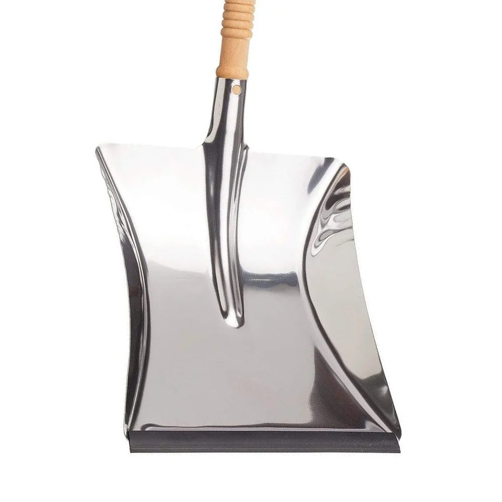 Stainless Steel Dustpan & Brush Set