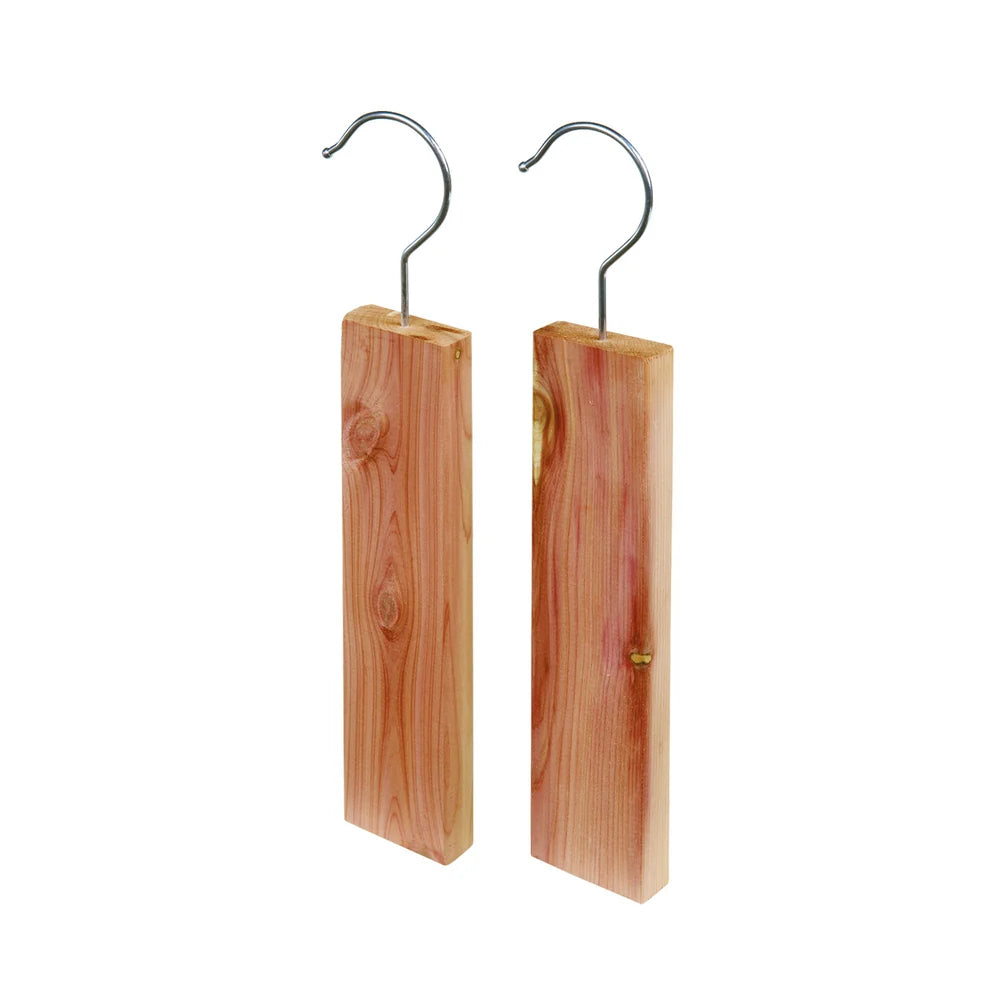 Cedar Blocks with Hook Clothing Protectors – Set of 2