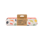 RetroKitchen Carry Your Cutlery – Reusable Travel Cutlery Set - Aussie Animals