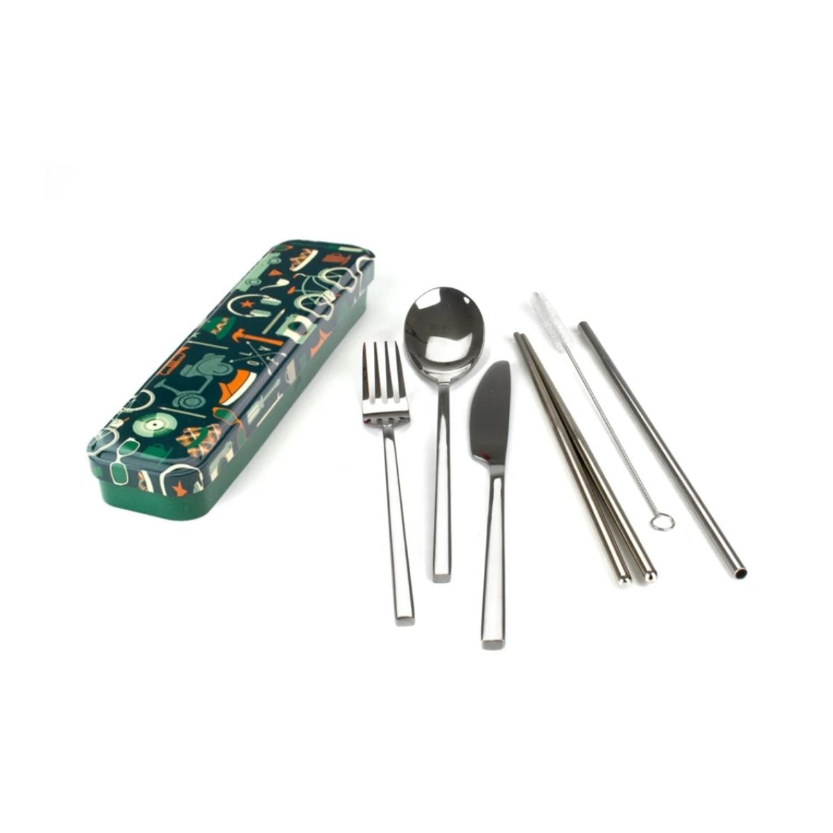 RetroKitchen Carry Your Cutlery – Reusable Travel Cutlery Set - RetroMan
