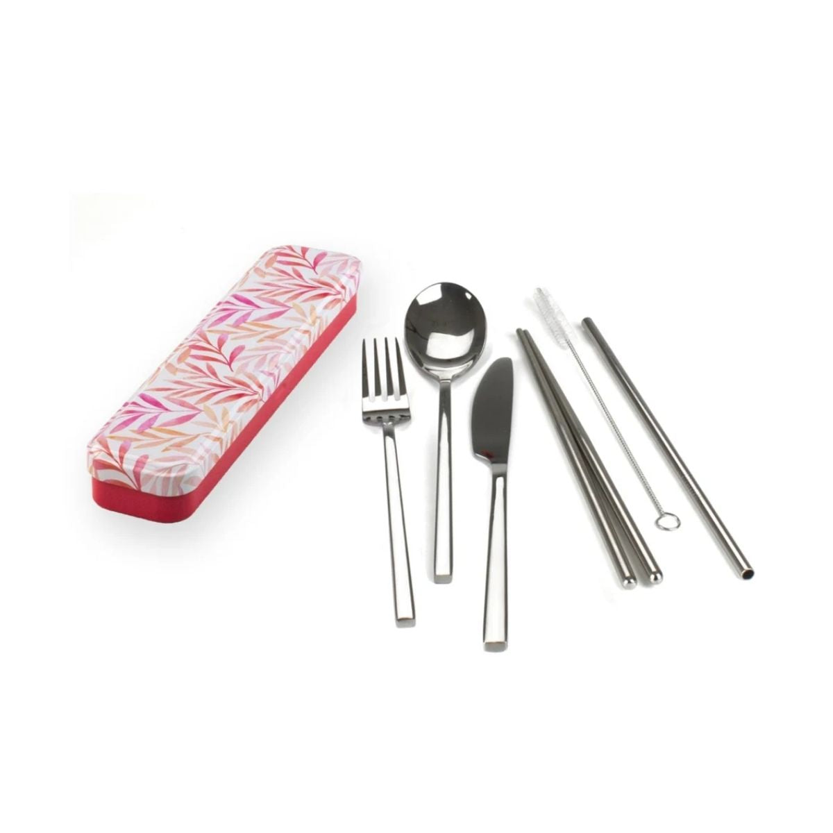 RetroKitchen Carry Your Cutlery – Reusable Travel Cutlery Set - Watercolours