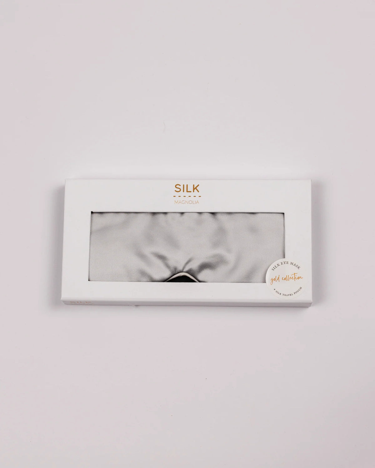 Silk Magnolia Premium 100% Mulberry Silk Eye Mask – Iced Blue