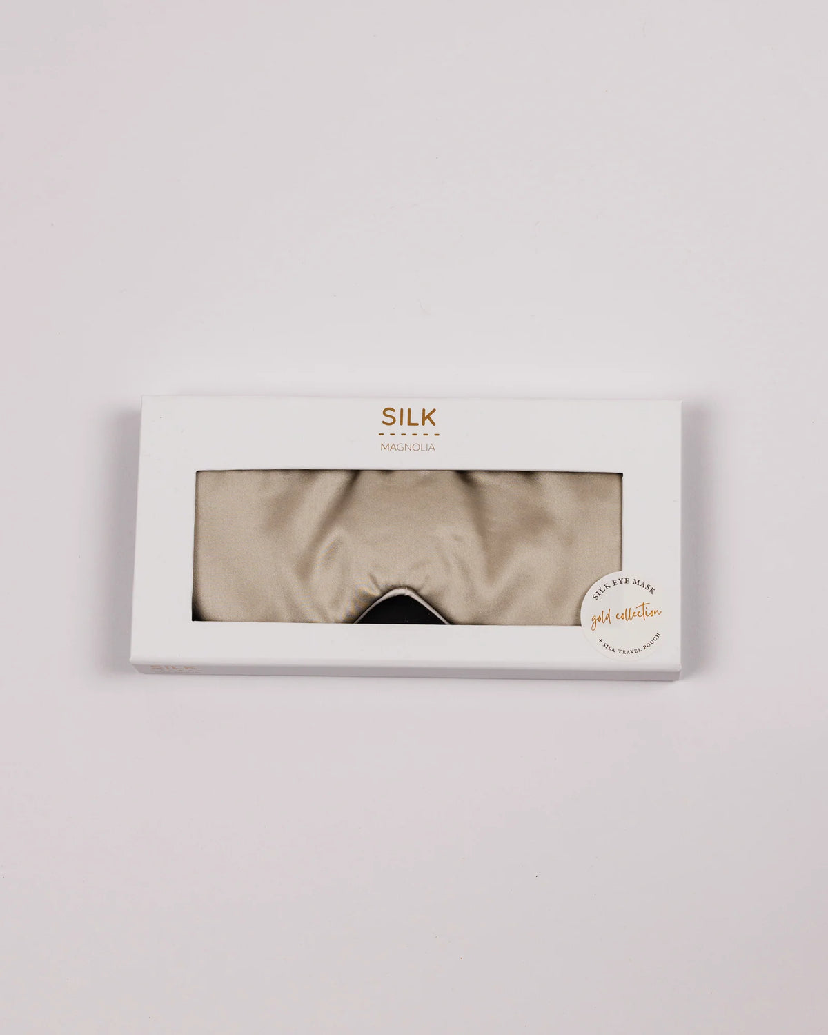Silk Magnolia Premium 100% Mulberry Silk Eye Mask – Pearl Grey