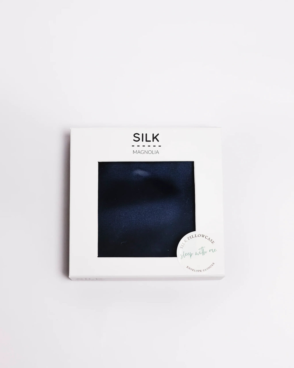 Silk Magnolia Premium 100% Mulberry Silk Pillowcase – French Navy