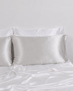 Silk Magnolia Premium 100% Mulberry Silk Pillowcase – Oyster