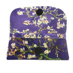 Velour Soft Glasses Case - Almond Blossom Blueberry